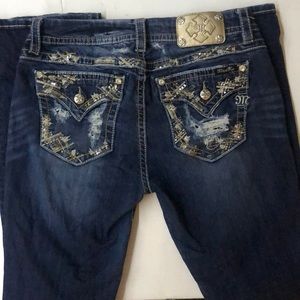 MissMe 31 Mid-Rise Boot Cut